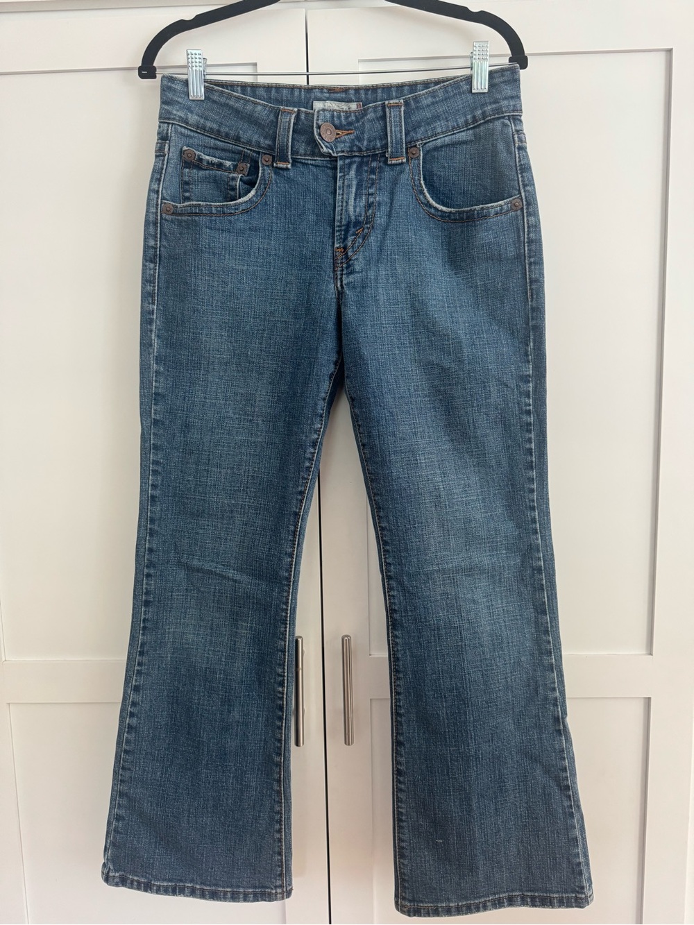 Levi's Women's Medium Blue Flare Jeans 8P